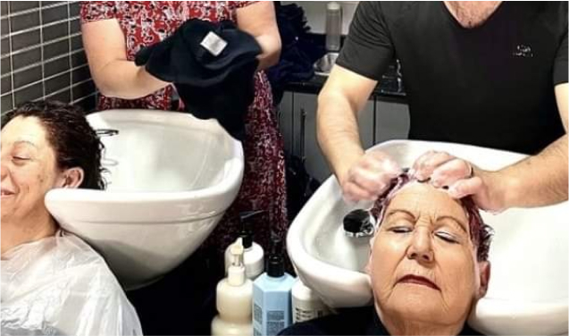 Photo d'élève pendant leur Erasmus coiffure en Espagne